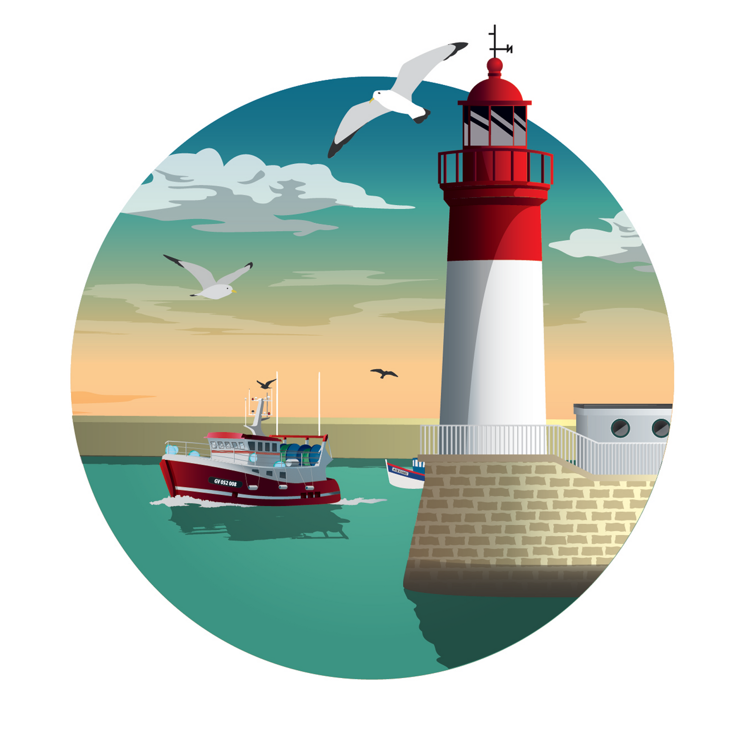 Phare & Chalutier