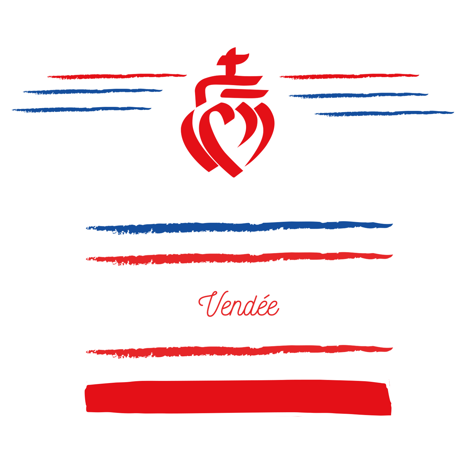 Vendée Bleu & Rouge