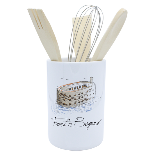 POT A USTENSILES BLANC-FOBOYD