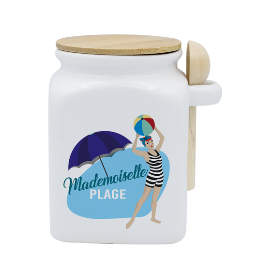 POT BLANC MM COUV. BAMBOO+CUIL. BOIS-MAPLAR