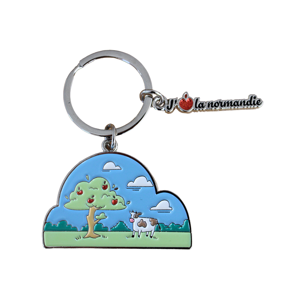 PORTE CLÉS PAYSAGE NORMAND