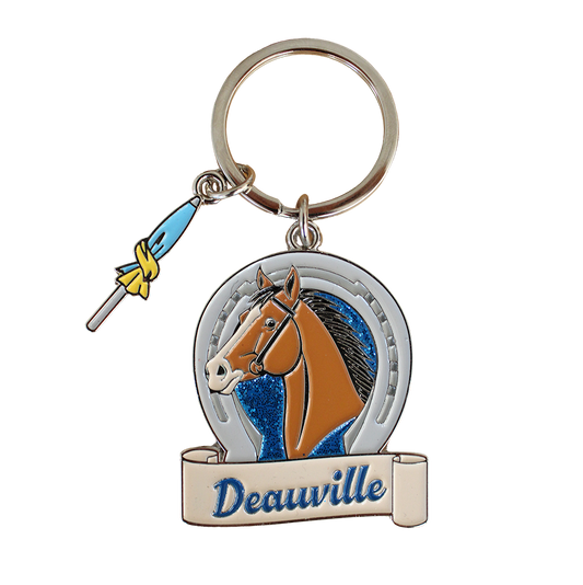 PORTE CLÉS FER A CHEVAL DEAUVILLE