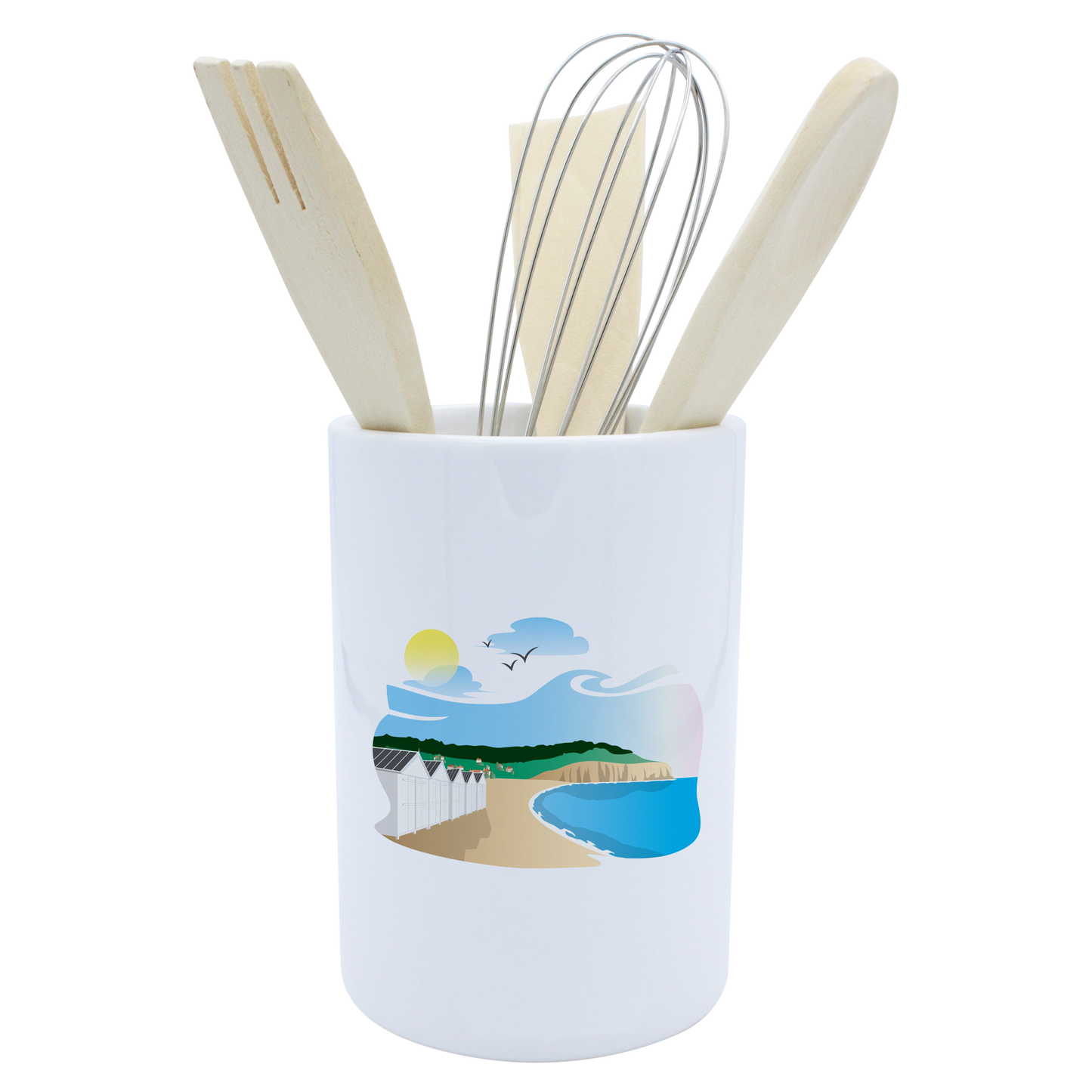 POT A USTENSILES BLANC-SPEQUIB