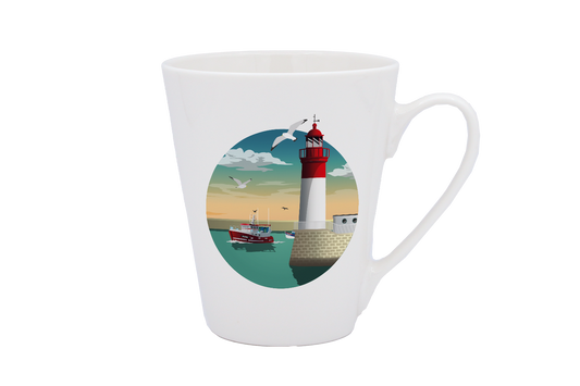 MUG CONIQUE BLANC-PHARECHA