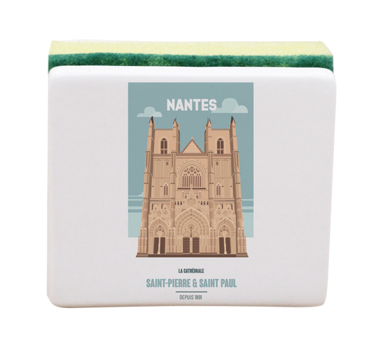 PORTE EPONGE BLANC-NTECATHE
