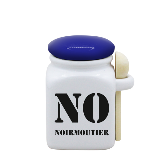 POT BLANC PM COUV. BLEU+CUIL. BOIS-NOIRNO