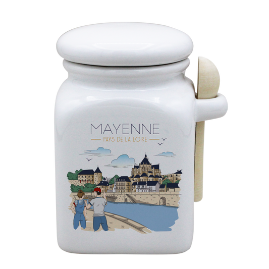 POT BLANC MM COUV. BLANC+CUIL. BOIS-MAYENU