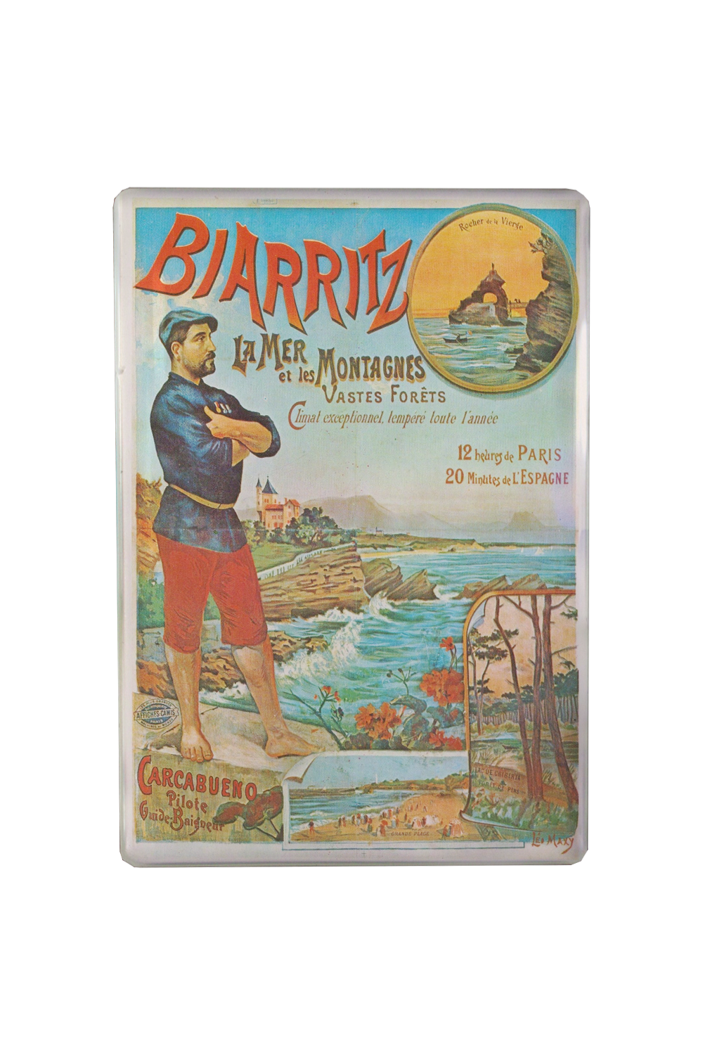 MAGNET BIARRITZ MER ET MONTAGNE