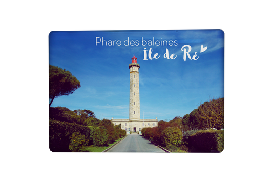 MAGNET ILE DE RE PHOTO PHARE DES BALEINES