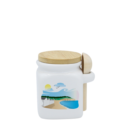 POT BLANC MINI COUV. BAMBOO+CUIL. BOIS-SPEQUIB