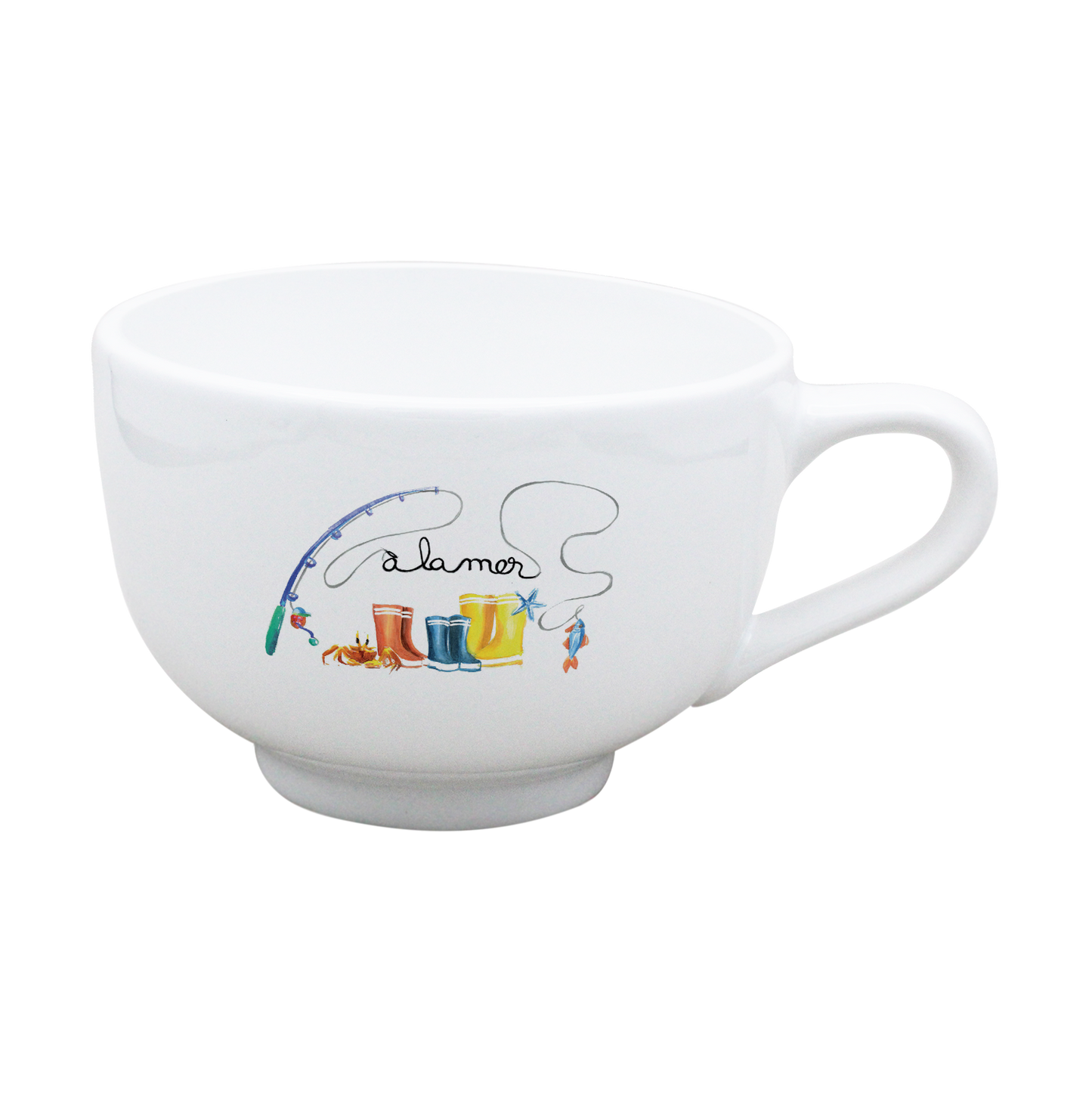 BOL JUMBO BLANC-BOTTE A LA MER