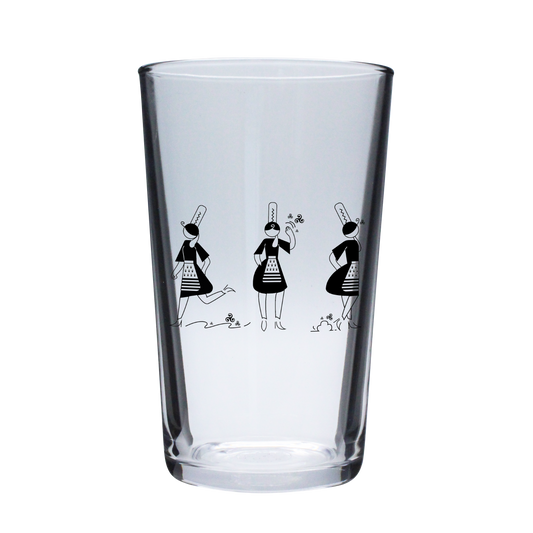 VERRE A BIERRE 50cl ARC - ARMELLE BIGOUDENE 3 PICTOS