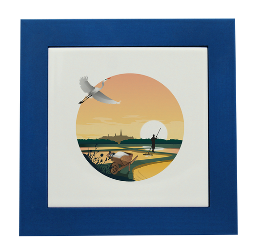 ENTOURAGE BOIS CYAN-CARREAU FAIENCE 15x15 NU-MARHERON