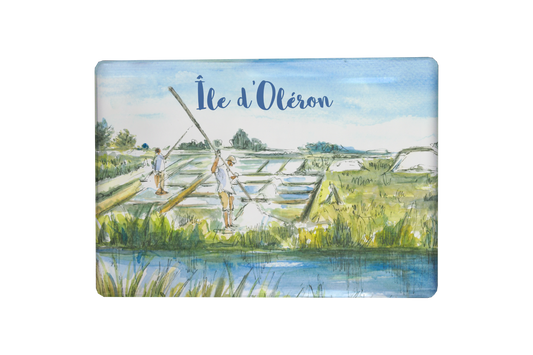 MAGNET OLERON AQUARELLE MARAIS