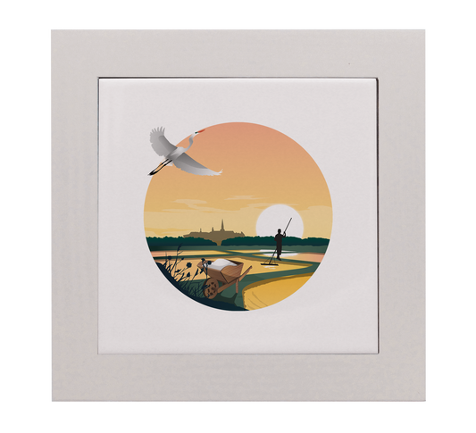 ENTOURAGE BOIS BEIGE-CARREAU FAIENCE 15x15 NU-MARHERON