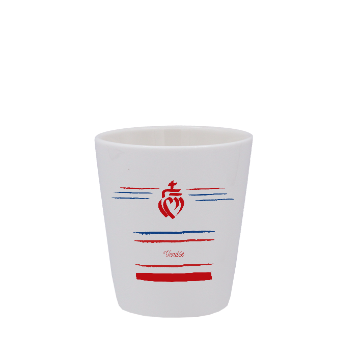 TASSE ESPRESSO BLANCHE S/ANSE-VENDEEA