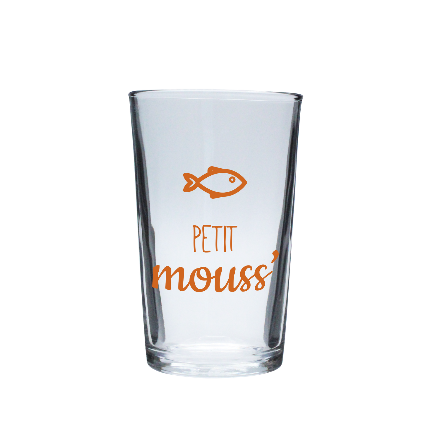 VERRE PM 33cl DURALEX - PETIT MOUSS' ORANGE