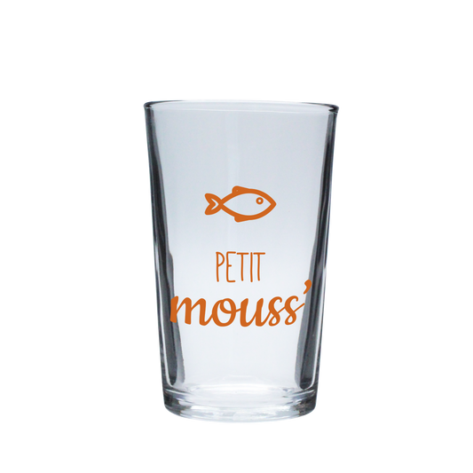 VERRE PM 33cl DURALEX - PETIT MOUSS' ORANGE