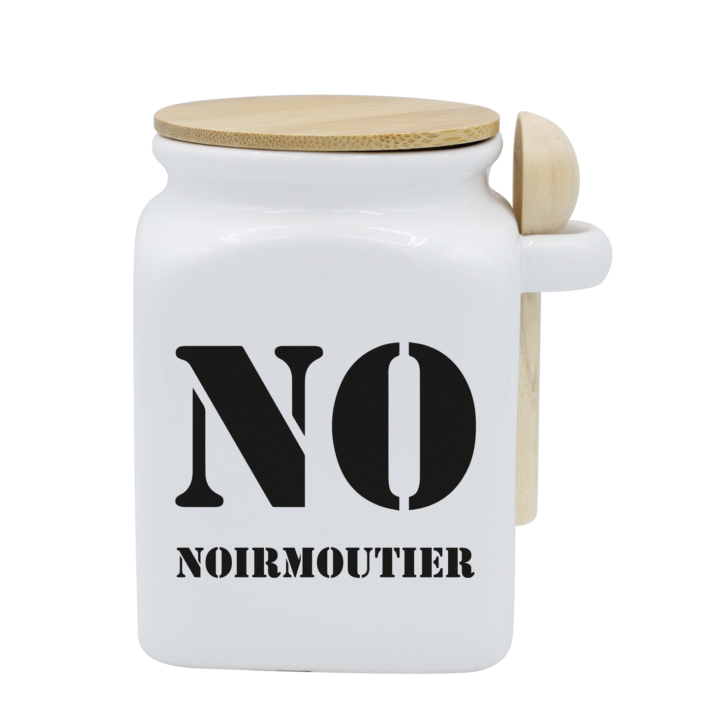 POT BLANC MM COUV. BAMBOO+CUIL. BOIS-NOIRNO