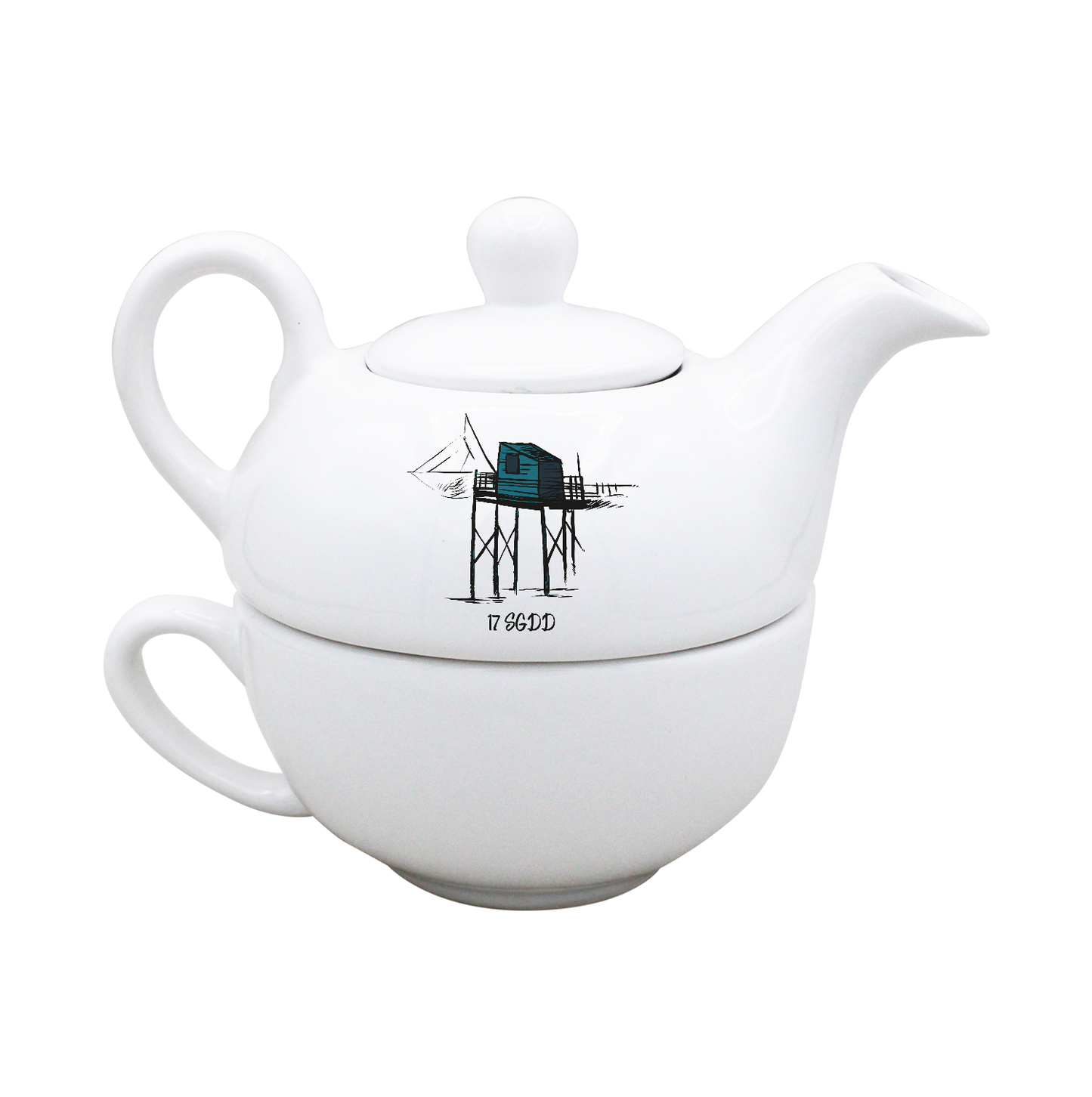 THEIERE SOLITAIRE BLANCHE-CARBLE17