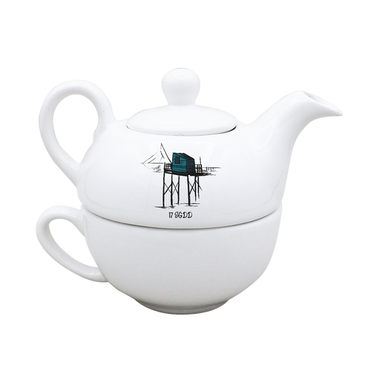 THEIERE SOLITAIRE BLANCHE-CARBLE17