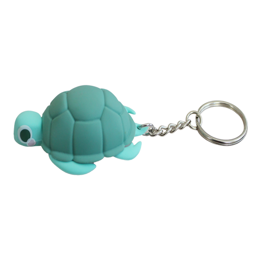PORTE CLÉS SILICONE TORTUE