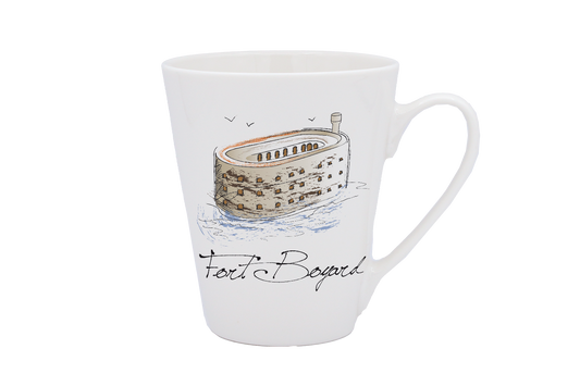 MUG CONIQUE BLANC-FOBOYD