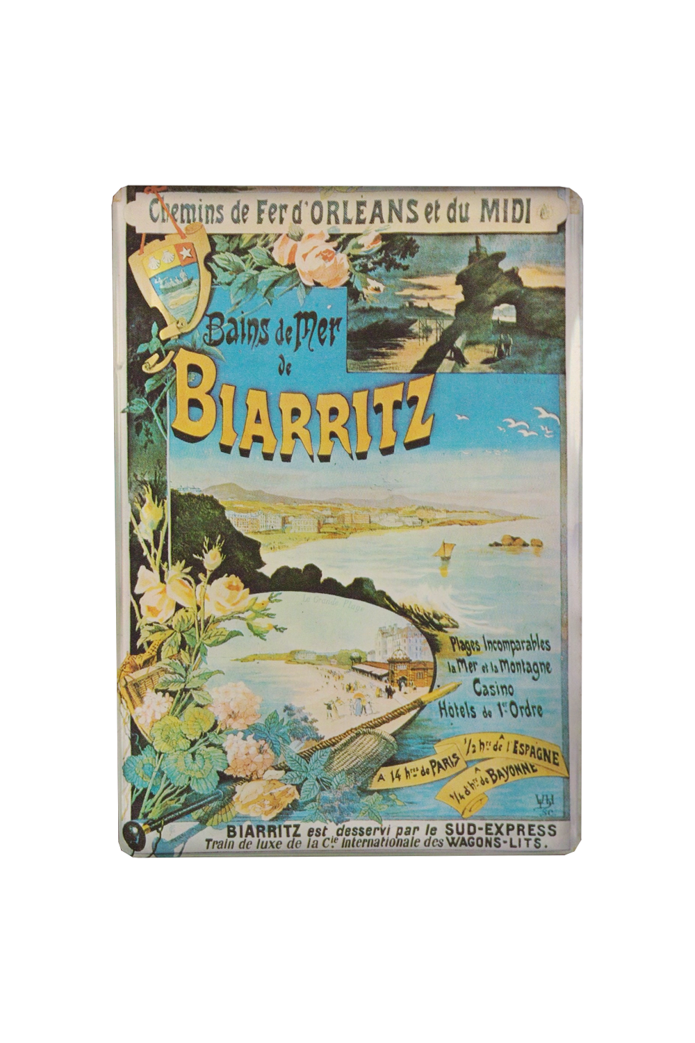 MAGNET BIARRITZ BAIN DE MER