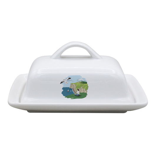 BEURRIER RECTANGLE BLANC-FALEFIL