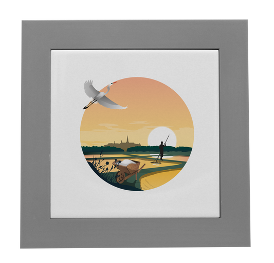 ENTOURAGE BOIS GRIS-CARREAU FAIENCE 15x15 NU-MARHERON