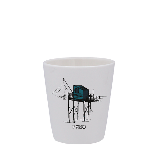 TASSE ESPRESSO BLANCHE S/ANSE-CARBLE17