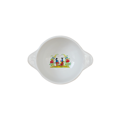 MINI BOL A OREILLES BLANC-RETRO