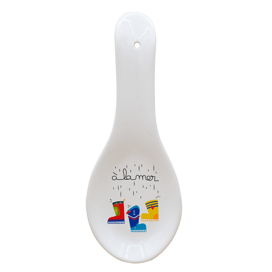 REPOSE CUILLERE BLANC-A LA MER BOTTES