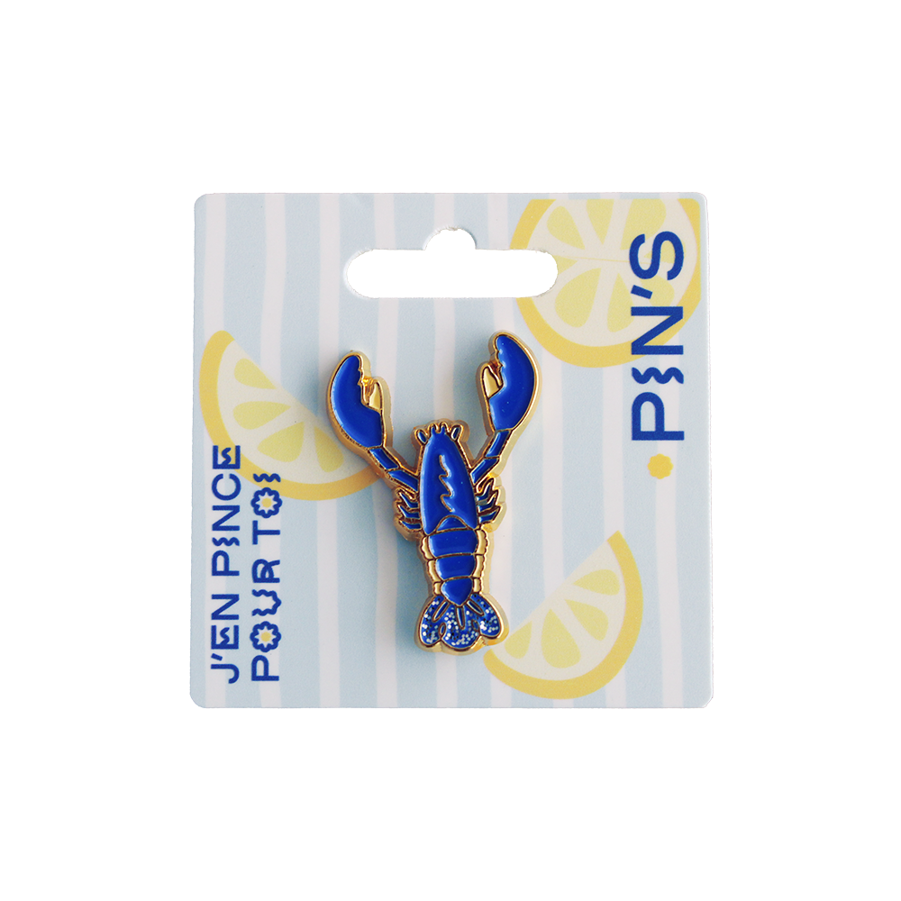 PINS DORÉ HOMARD