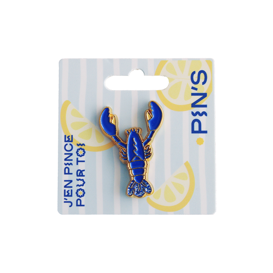 PINS DORÉ HOMARD