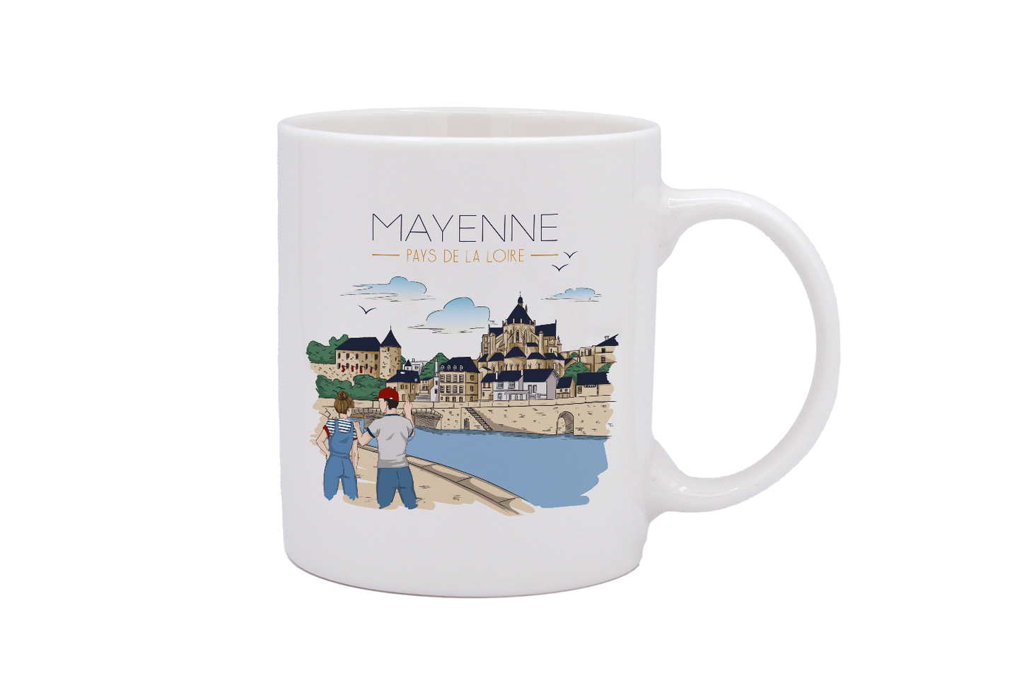 MUG DROIT BLANC-MAYENU