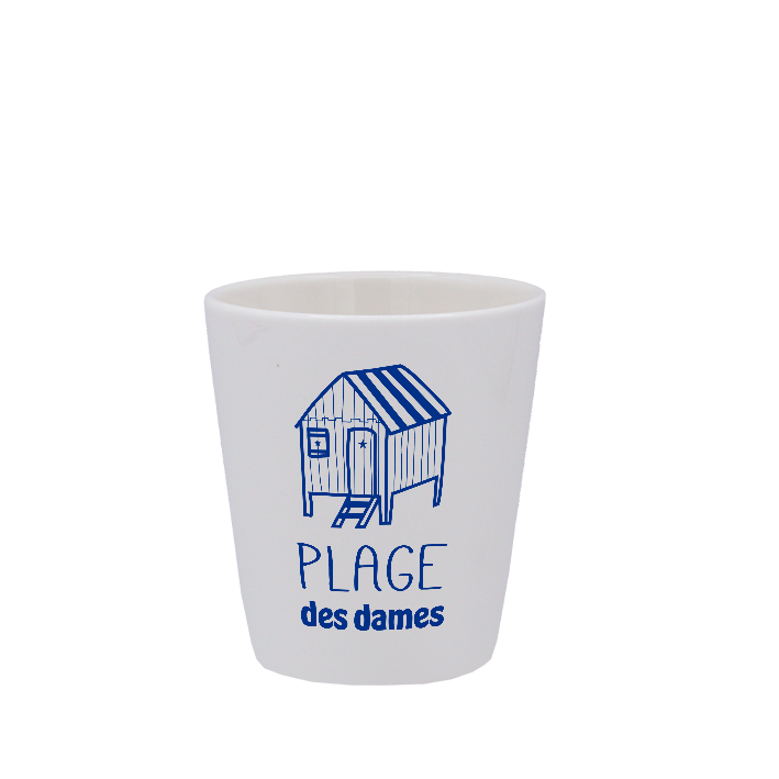 TASSE ESPRESSO BLANCHE S/ANSE-PCDAMES
