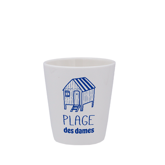 TASSE ESPRESSO BLANCHE S/ANSE-PCDAMES