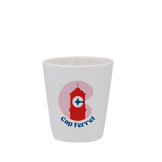 TASSE ESPRESSO BLANCHE S/ANSE - C CAP LEVE DE SOLEIL