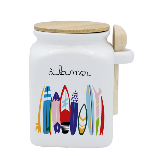 POT BLANC MM COUV. BAMBOO+CUIL. BOIS-ALM4