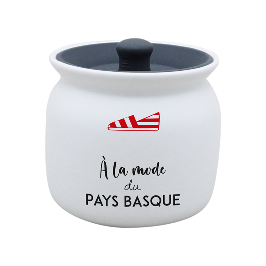 POT BLANC GM COUV. SILICONE GRIS -ESTEBAN3