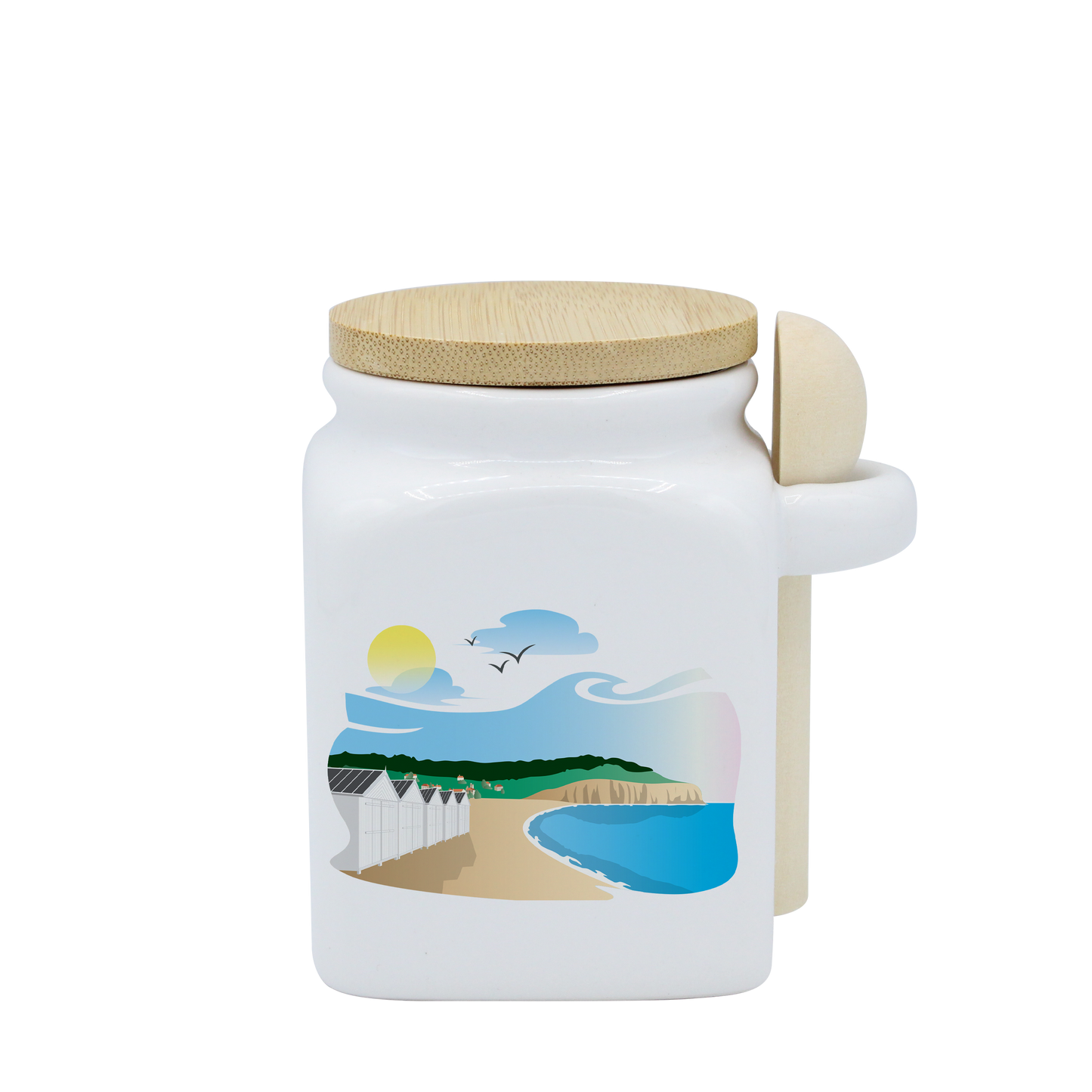 POT BLANC PM COUV. BAMBOO+CUIL. BOIS-SPEQUIB