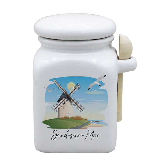 POT BLANC MM COUV. BLANC+CUIL. BOIS-JAMEMFD
