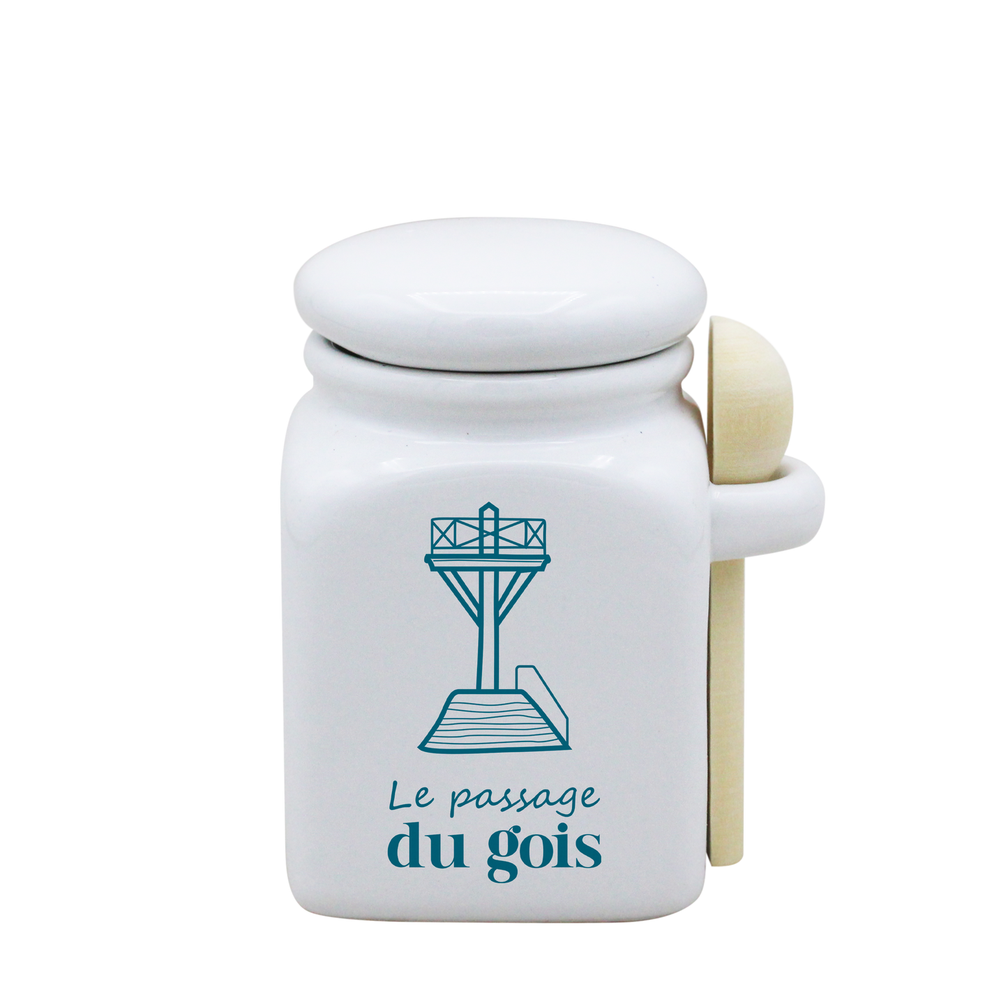 POT BLANC PM COUV. BLANC+CUIL. BOIS - SPE PETITES CAGNIOTTES PASSAGE DU GOIS