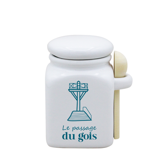 POT BLANC PM COUV. BLANC+CUIL. BOIS - SPE PETITES CAGNIOTTES PASSAGE DU GOIS