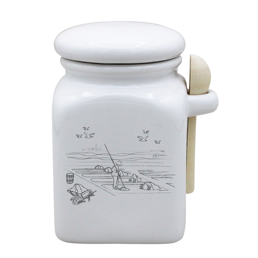 POT BLANC MM COUV. BLANC+CUIL. BOIS-MASALB