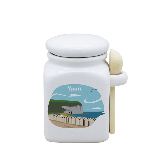 POT BLANC PM COUV. BLANC+CUIL. BOIS-FYPORT