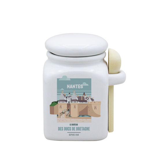 POT BLANC PM COUV. BLANC+CUIL. BOIS-NTECHATO