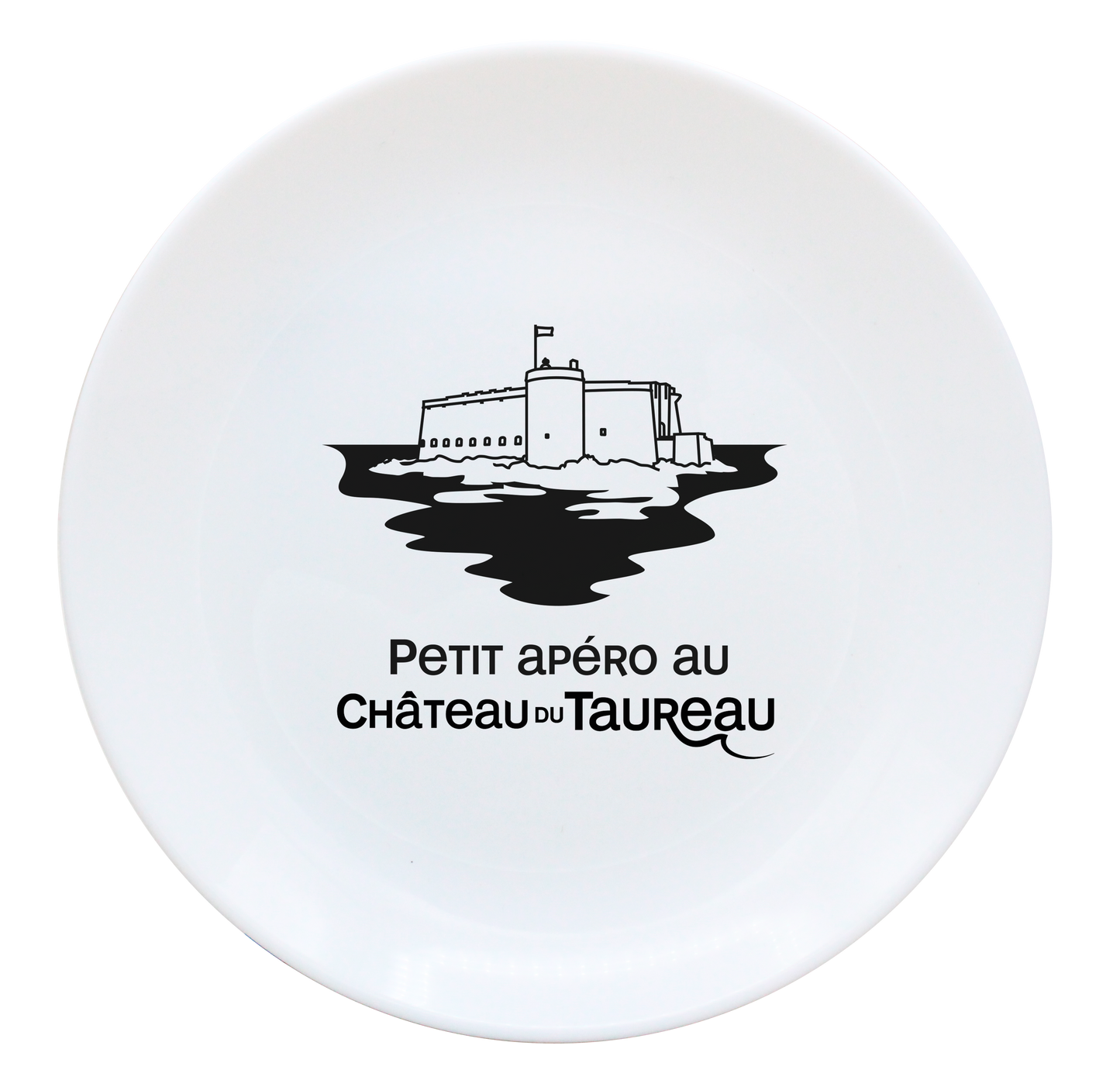 ASSIETTE DESSERT 19cm LUMINARC-CHATEAU DU TAUREAU BLANC