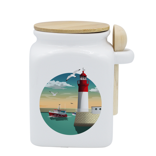 POT BLANC MM COUV. BAMBOO+CUIL. BOIS-PHARECHA
